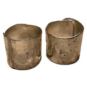 Pair of Rustic Napkin Holders